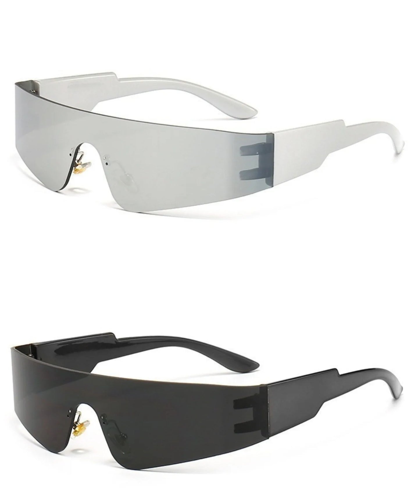 Y2K Sunglasses Eyewear Steampunk Sports Punk Goggles Fashionable  Future Style