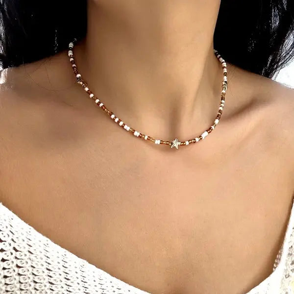 Sweet Y2K Watermelon Strawberry Pendant Necklace for Women Girls Elegant Imitation Pearl Clavicle Chain Neck Jewelry Accessories