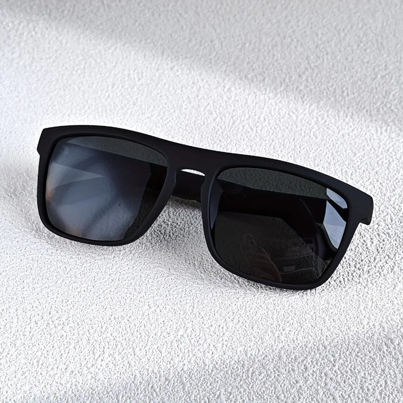 1 Pair of High-Quality Retro Men's TAC Lens Fashion Glasses, Suitable for Daily Dressing