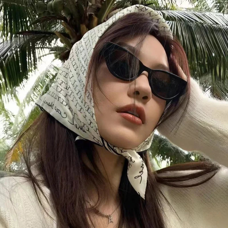 5pcs Fashion Cat Eye Women's Sunglasses Outdoor Travel Glasses UV400 Suitable for Beach Vacation Wear