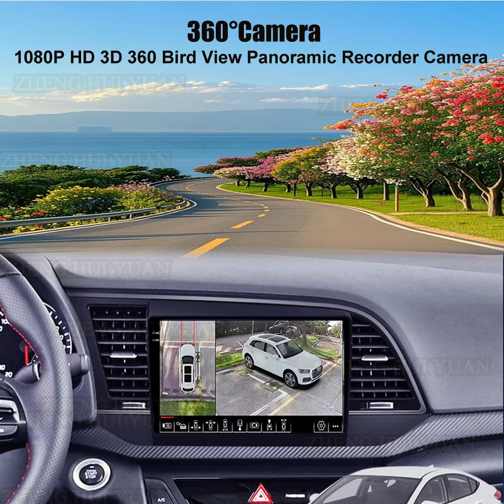 Android 16 Car Radio For Hyundai Elantra 6 2015 2016 2017 2018 Qualcomm Multimidia Video Player GPS Navigaion Split Screen DPS