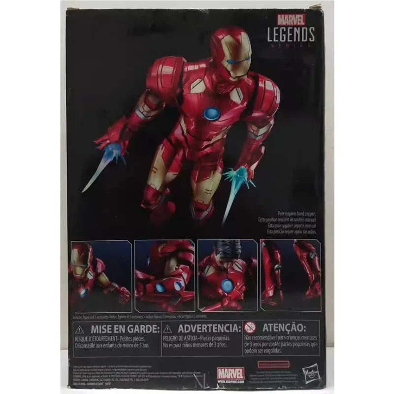 Original Hasbro Marvel Legends Series IRON MAN Anime Figure Toy Collection Gift