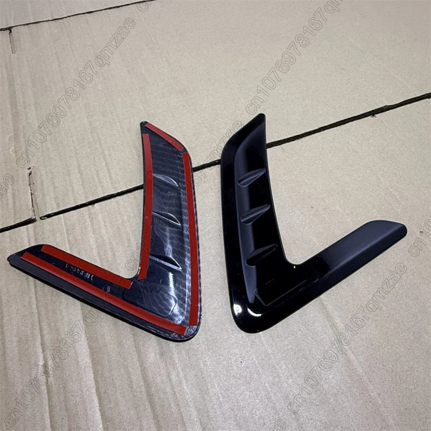 For BMW 3 Series G20 G28 2021-2024 Car Exterior Side Body Air Outlet Cover Trim Fender Decorative Stickers Gloss Black