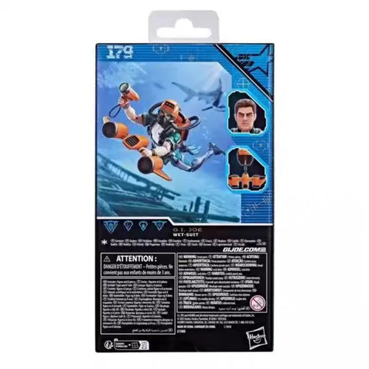 Original Hasbro G.I. Joe Classified Series 179 Wet-Suit Anime Figure Toys Model Collection