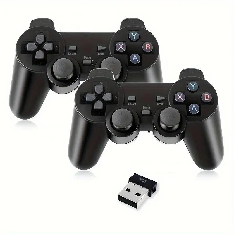1PC/2 PCS 2.4Ghz Wireless Gamepad for Game Controller USB Joystick, PC Android