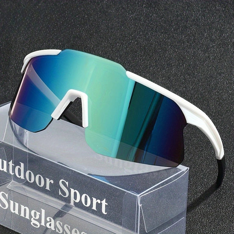 Unisex sports sunglasses, UV400 windproof and dustproof, suitable for daily sports use