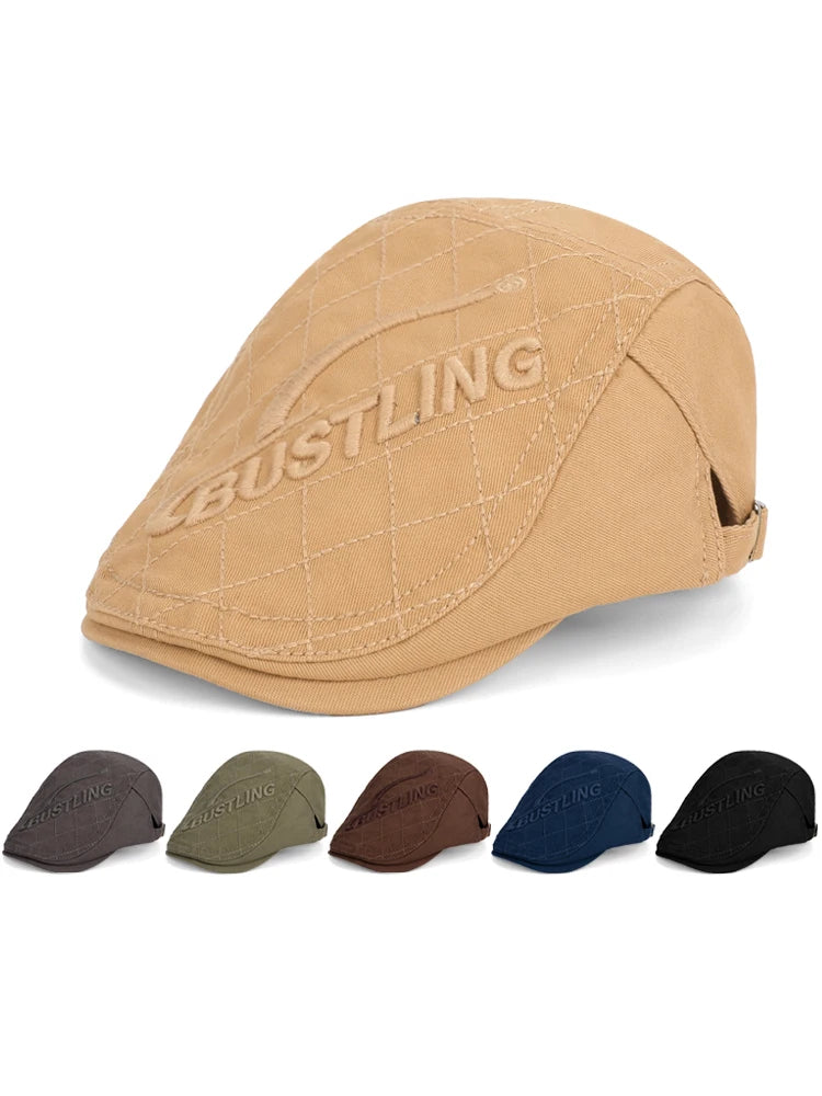 6167-New women's casual fashionable forward hat, retro baseballcap,painter'shat,outdoorversatilesunprotectionandshadingbeaniehat