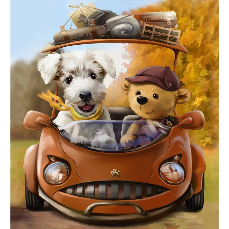 28.5*21.5cm Paper Jigsaw Puzzle 100 Pieces Animals Adult Stress Relief Children Educational Entertainment Toys Christmas Gift
