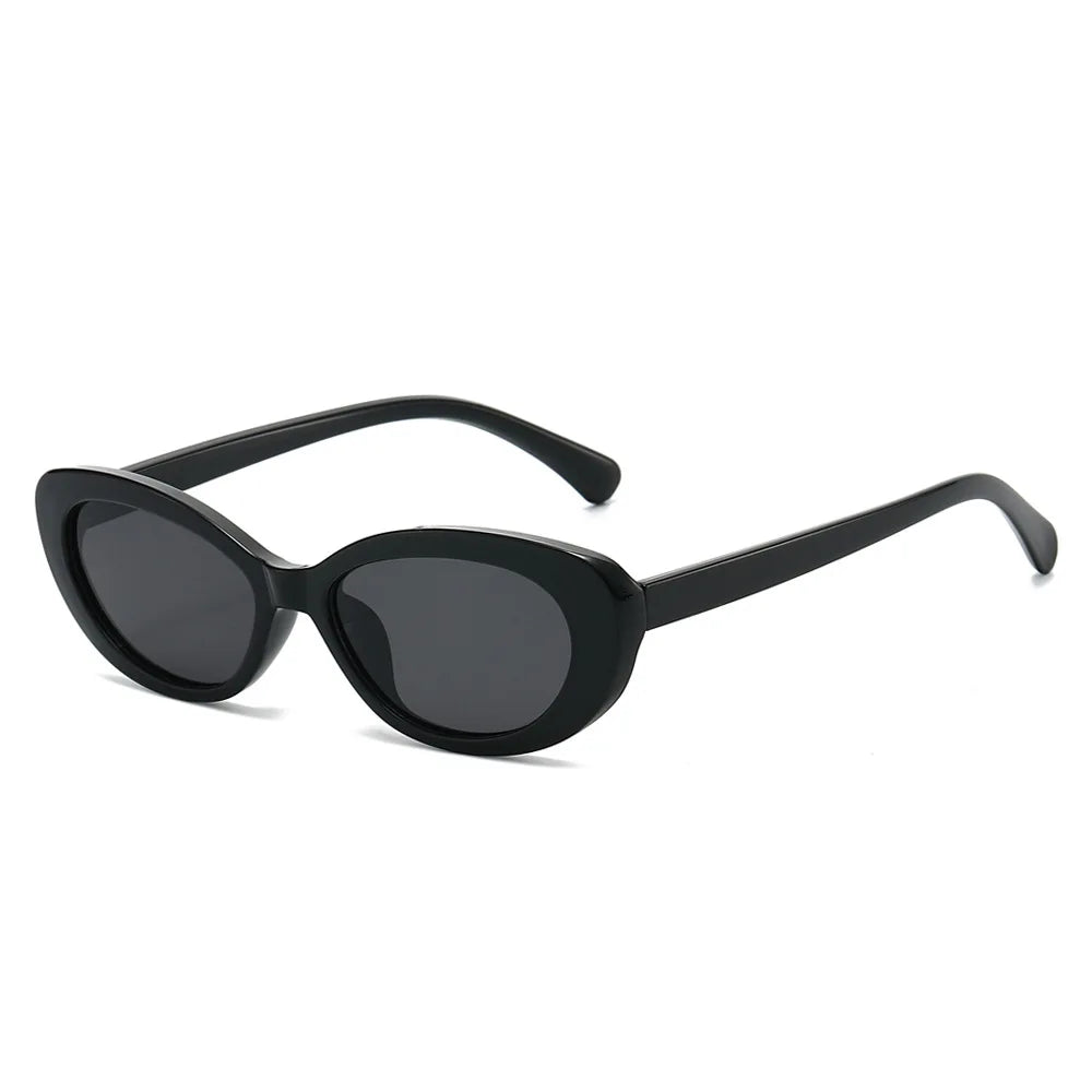 JNPCXI Small Oval Sunglasses for Women Vintage Design Sun glasses Shades Female Retro Punk Men Sunglass Outdoor Trendy Eyewear