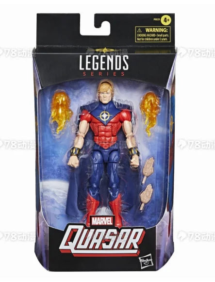 Original Hasbro Marvel Legends Series QUASAR Anime Figure Toy Collection Gift