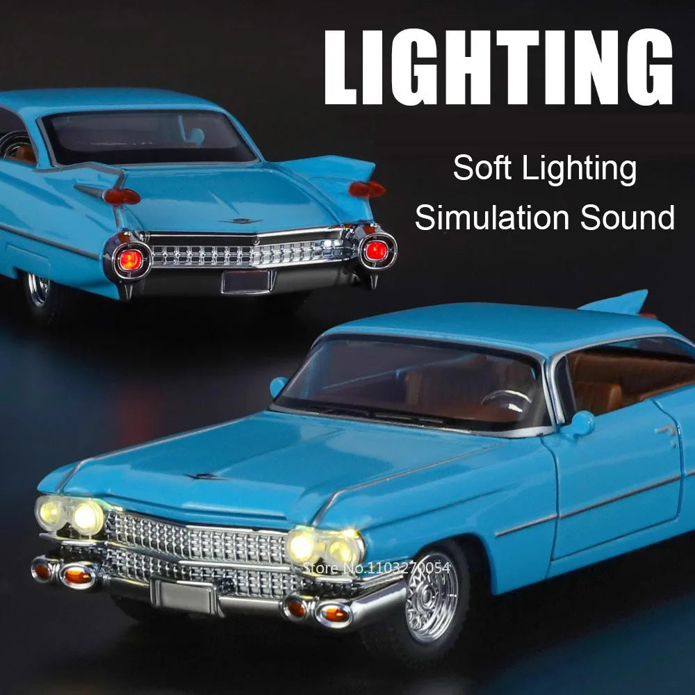 1:32 Eldorado BYD U9 Alloy Sports Car Model Ornament Toy Sound Light Pull Back Doors Opened Miniature Vehcie Boy Collection Gift