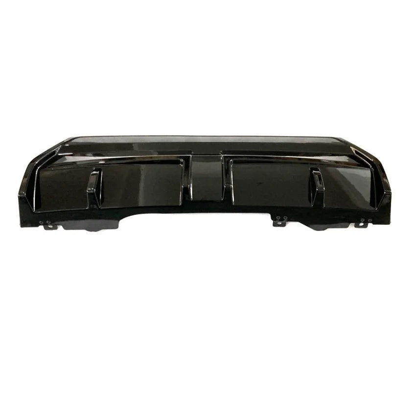 For BMW 2 Series G42 M240i M235i M Sport 2021-2025 LED Car Rear Bumper Diffuser Lip Spoiler Body kit Gloss Black  Accessories