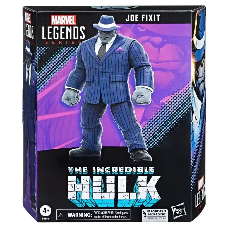 Original Hasbro Marvel Legends Series The Incredible Hulk Joe Fixit Anime Figure Collection Toys Models