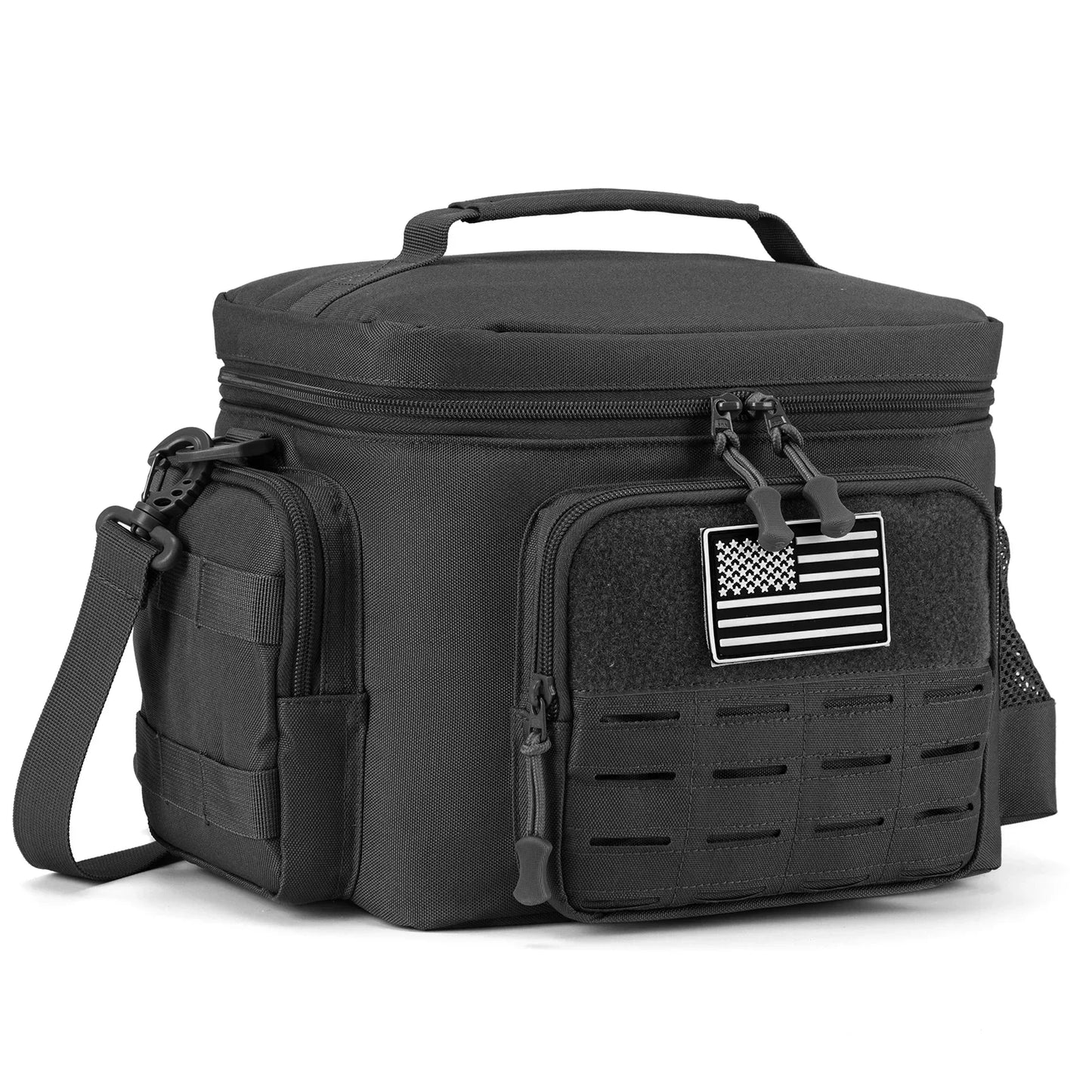 Tactical Thermal Cooler Bag Heavy Duty Lunch Box, Leakproof Insulated Lunch Bag