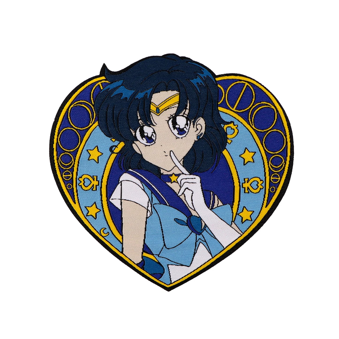 Cute Anime Girls Embroidery Patch Japanese Manga Iron On Patches For Clothing Thermoadhesive Patches On Clothes DIY Sew Badges