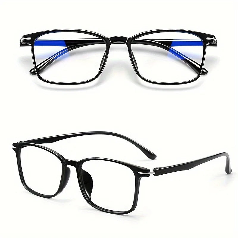 2 Pairs of Fashionable Business Lightweight Glasses Designed for Both Men and Women Ideal Gifts for Parents