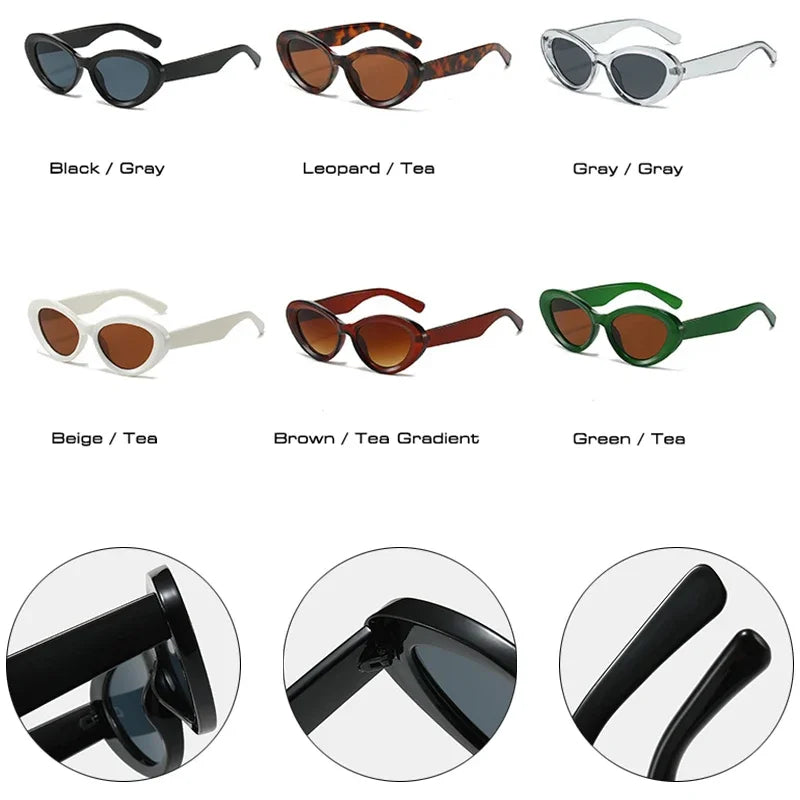 JNPCXI Fashion Cat Eye Sunglasses Women UV400 Shades Sun Glasses Men