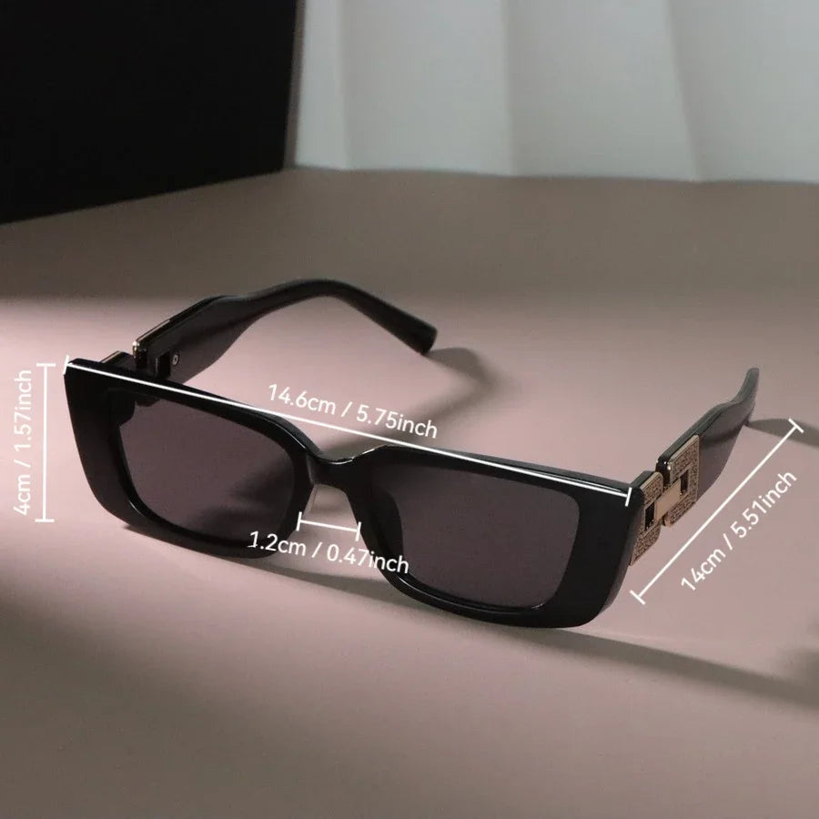 Square Designer Sunglasses Women Small Frame Mirror Female Fashion Sunglasses