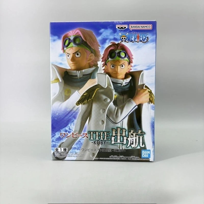 【IN STOCK】Original Banpresto One Piece THE Departure Koby 17cm Figure PVC Collectible Model Toy Gift