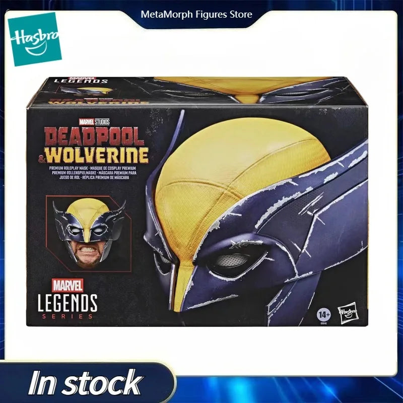 Original Hasbro Marvel Legend Series WOLVERINE Helmet Mask Action Toys Figure Model Ornaments
