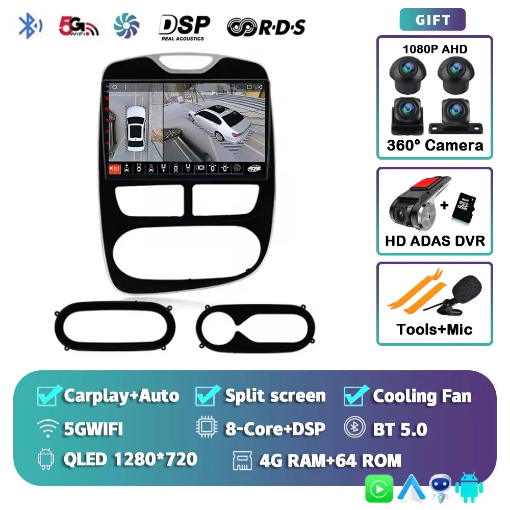 Android 15 Car Radio For Renault Clio 4 2012 2013 2014 2015 2016 2017 2018 Wireless Carplay Android Auto Multimedia 2 Din autora