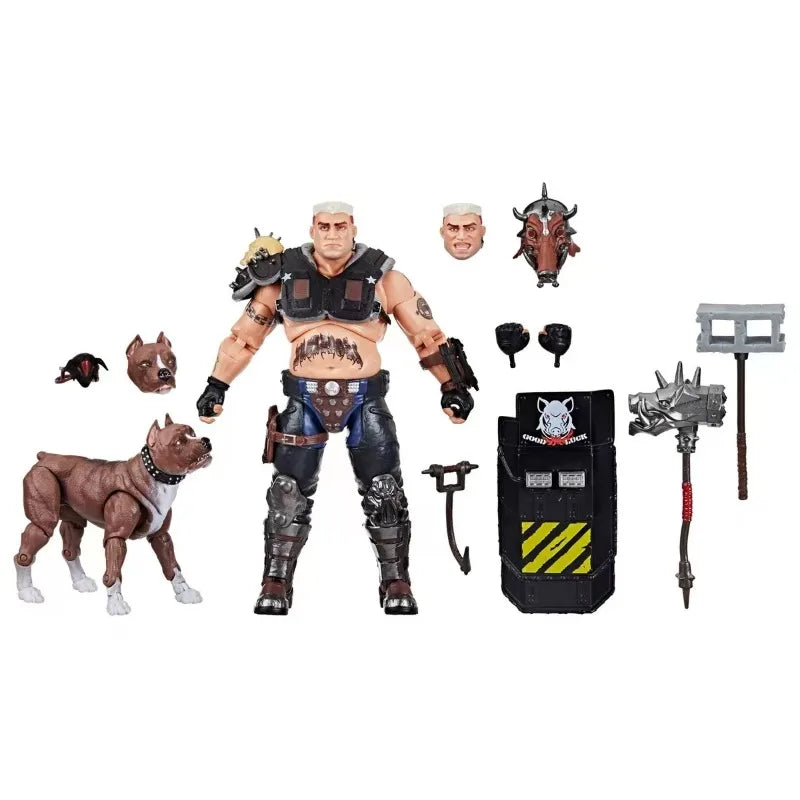 Original Hasbro G.I. Joe Classified Series 135 Dreadnok Road Pig & Rawkus Action Toy Figure Model Collection