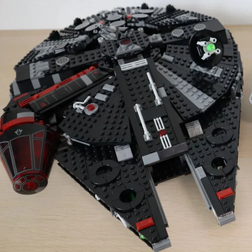 1579PCS The Dark Falcon Modular Creative Model Building Block DIY Architectures