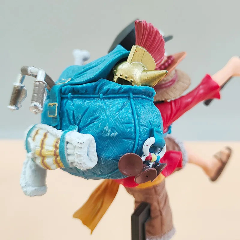 Bandai One Piece Figure Luffy 3 Brothers 3PCS/Set Of Sabo Ace Luffy Anime Model