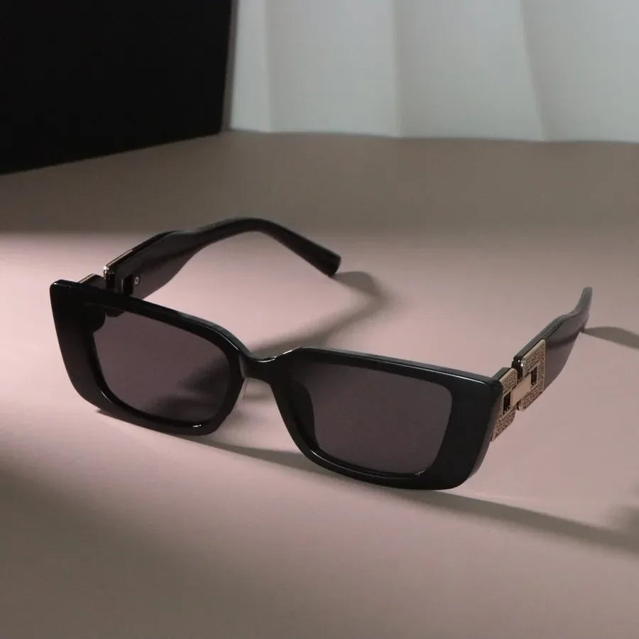 Square Designer Sunglasses Women Small Frame Mirror Female Fashion Sunglasses