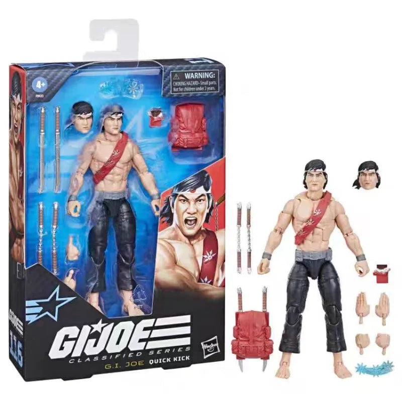 Original Hasbro G.I. Joe GI Joe Classified Series 116 Quick Kick Action Figure Collection Toys Model