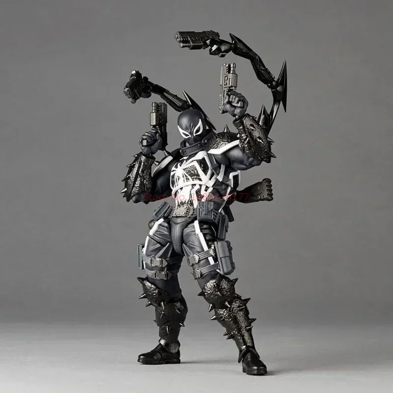 Venom Revoltech Yamaguchi Amazing Agent Venom Eugene Thompson Action Figures