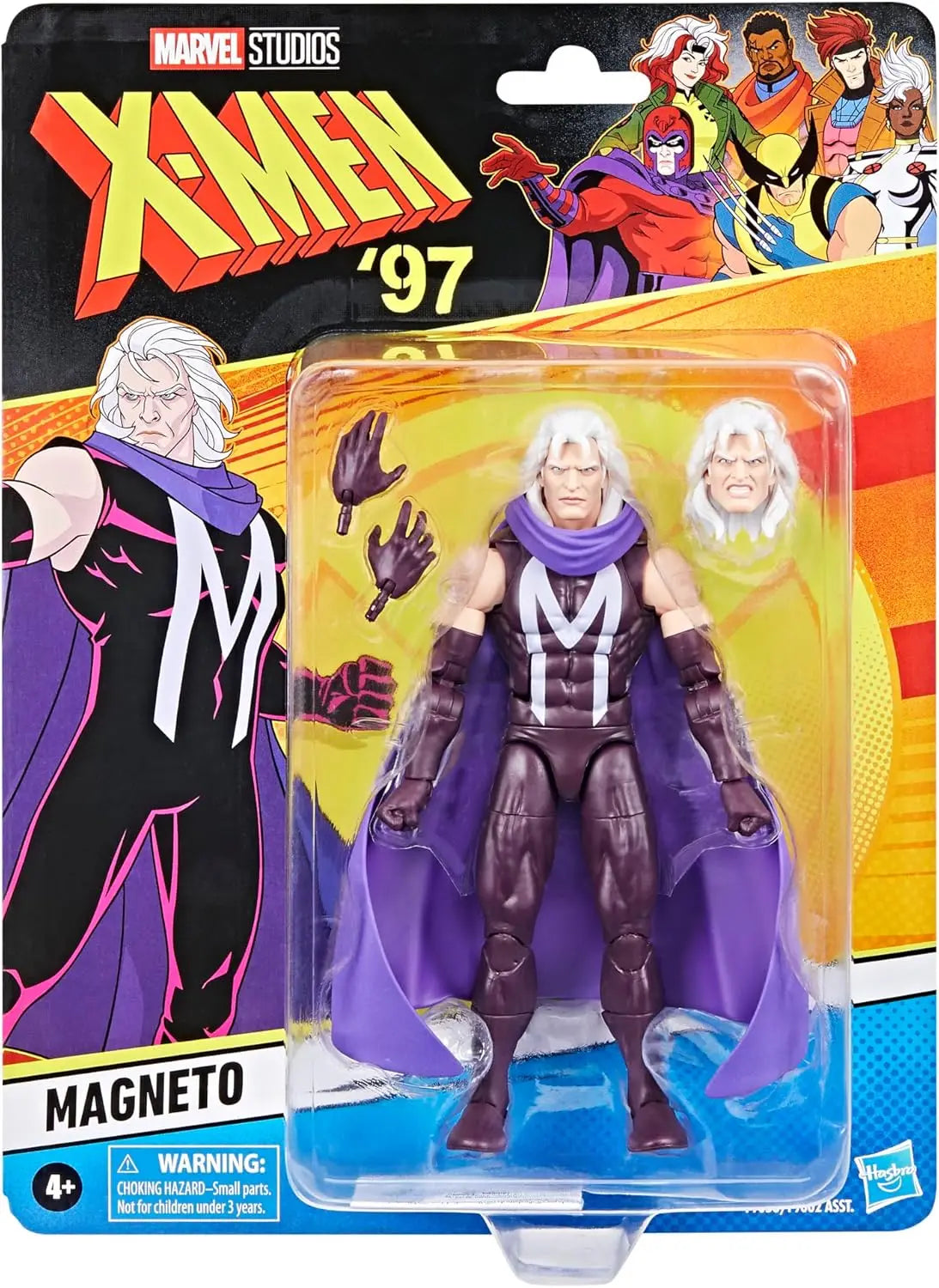 Marvel Legends Retro Cardback X-Men '97 Wolverine Magneto Action Figure Model