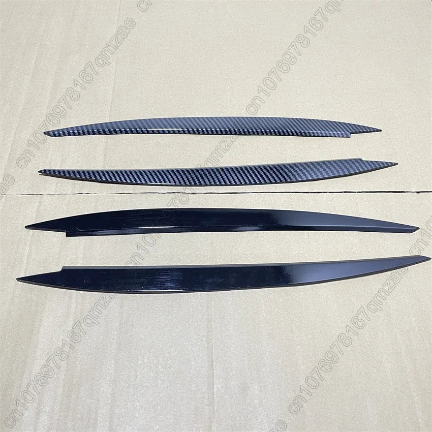 For VW GOLF 7 7.5 VII MK7 MK7.5 GTI R GTE GTD 2013-2020 Headlights Eyebrow Eyelids Stickers Trim Cover Body Kit Gloss Blcak