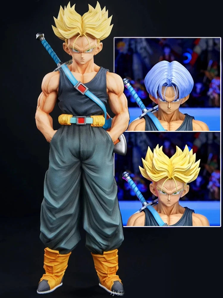 24cm Anime Dragon Ball Gohan krillin Vegeta Trunks PVC Action Figure Collection