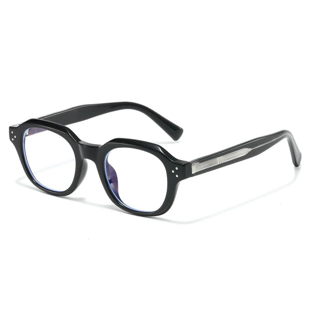 JNPCXI New Acetate Glasses Frames for Men Protect Eyes Anti Blue Light Square Fashion Eyeglasses Optical Eyewear