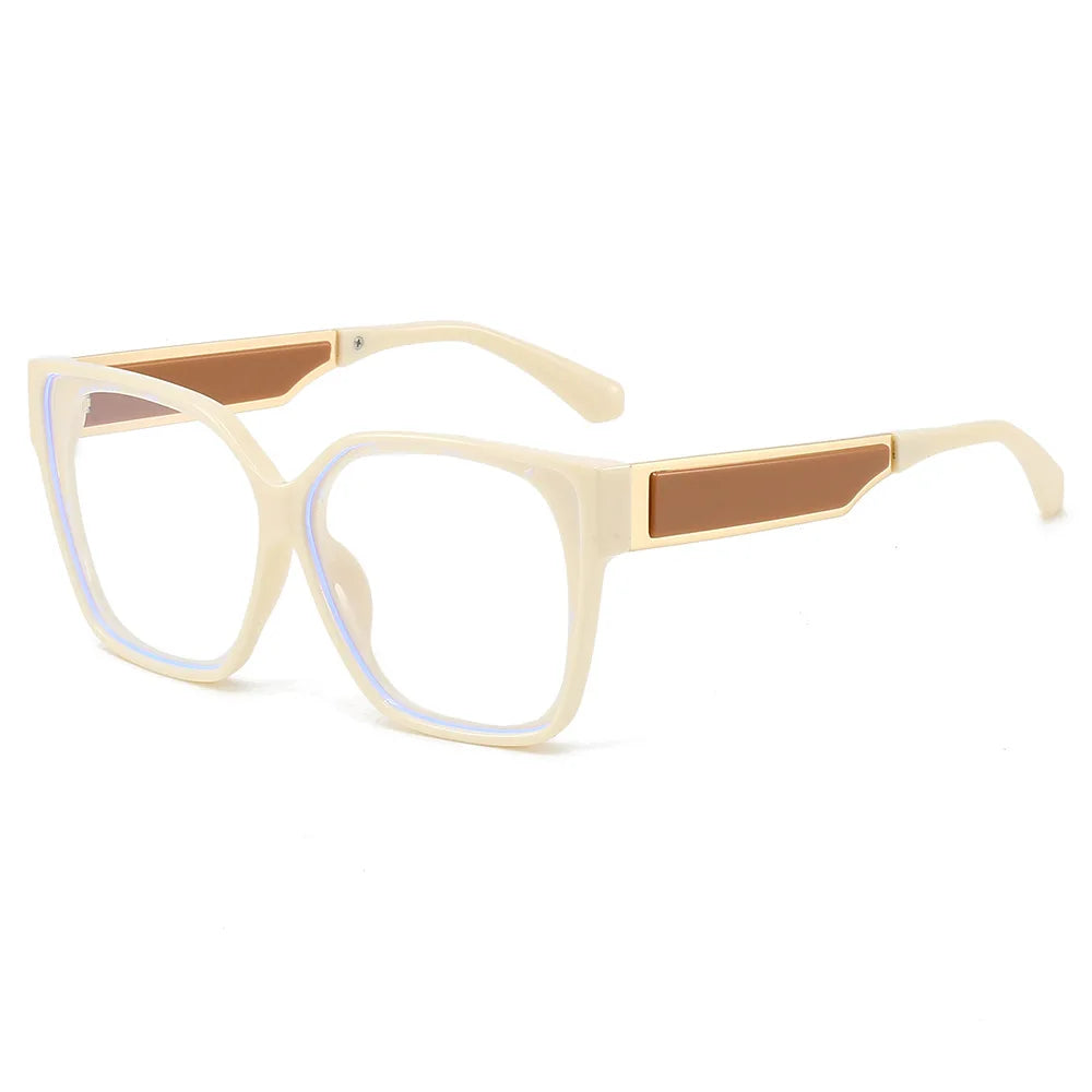 JNPCXI New Fashion Square Women Glasses Frame Clear Anti-Blu-Ray Eyewear Retro Men Optical Frame Computer Goggles