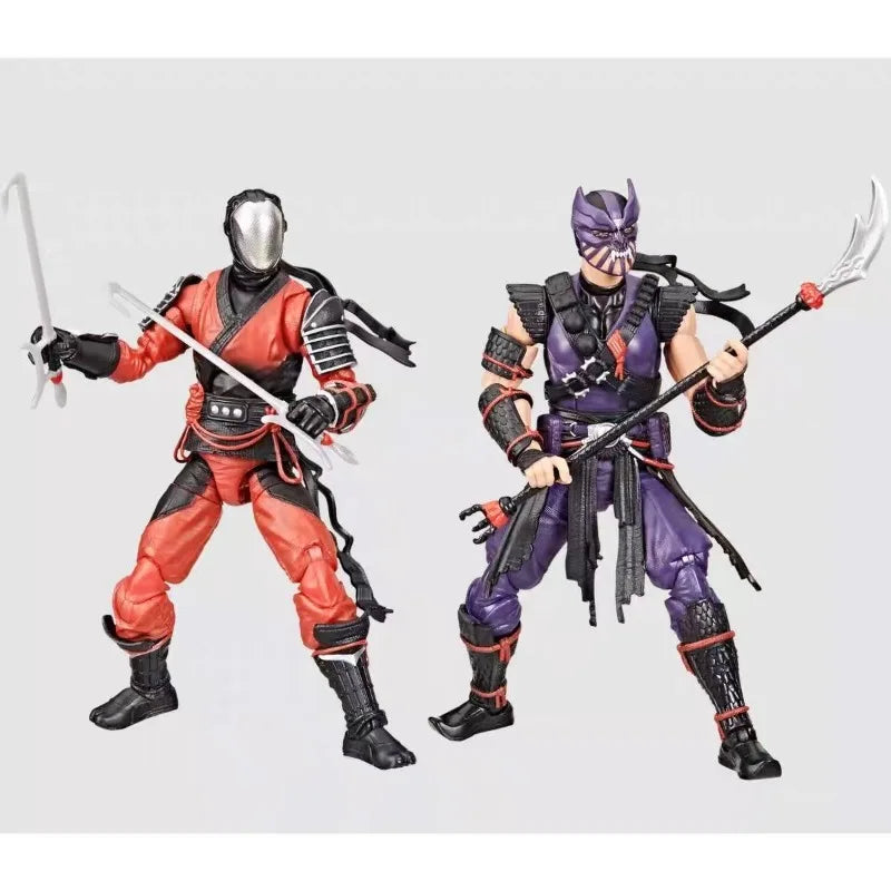 Original Hasbro G.I. Joe Classified Series #160 Cobra Ninjas Slice Anime Figure Model Toys Collection