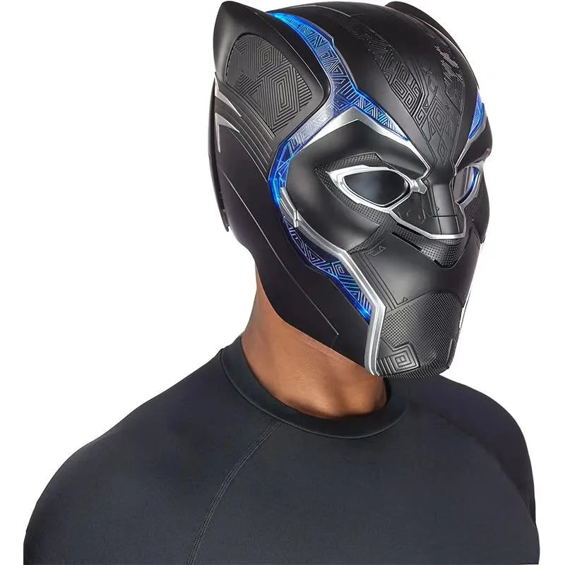 Original Hasbro Marvel Legends Series AVENGERS BLACK PANTHER 1:1 Helmet Anime Figure Toy Collection Gift