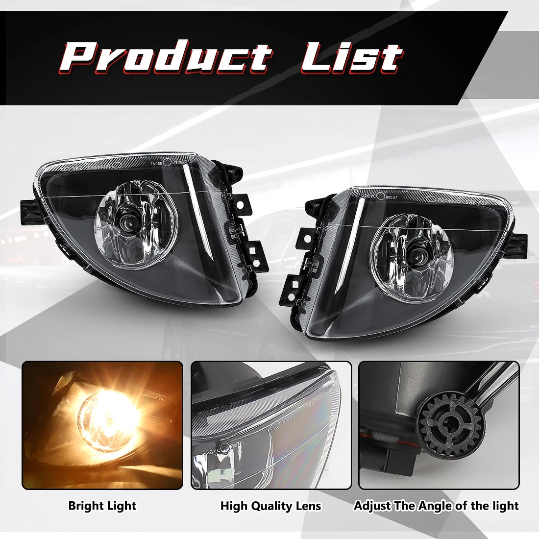 OE: 63177216885 63177216886 Car Fog Lamps For BMW 5 Series 5 Series F10 F18 520d 520i 523li 525li 530li 2010 2011 2012 2013 2014