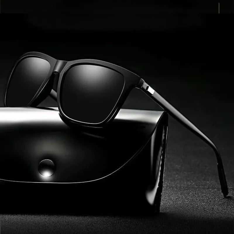 Polarized Men Women Sunglasses Men's Square Sun Glasses Driving Mens Classic Retro Male Goggle UV400 Eyewear