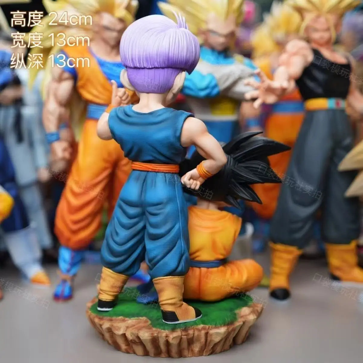 Dragon Ball Z Son Goten Trunks Figure Super Saiyan Action Figures Pvc Statue Collection Model Toys Gifts