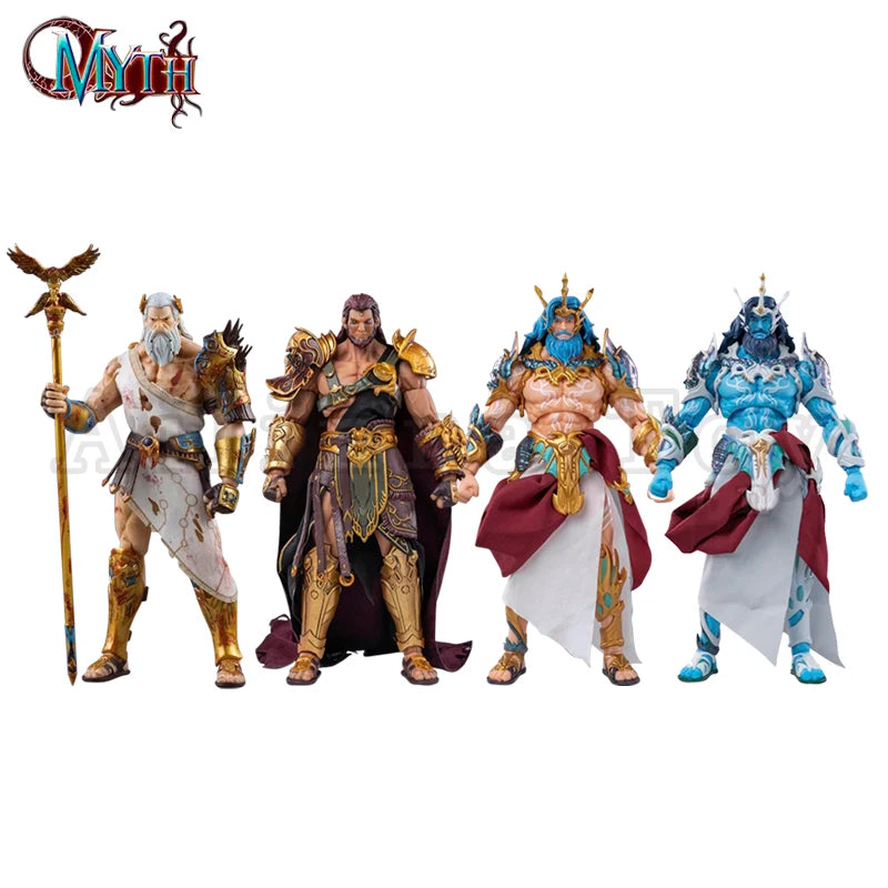 Shinfu Toys 1/12 Action Figure Myth Gods Zeus Hades Poseidon Anime Model