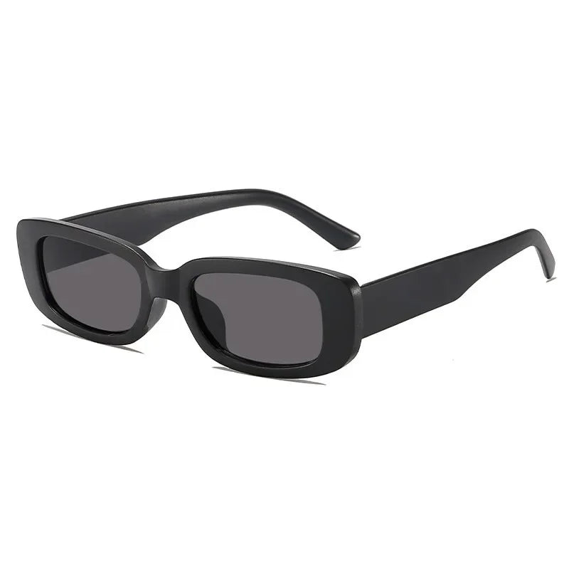 Korean Retro Square Child Sunglasses for Kids Fashion Oval Solid Color Children Eyewear UV400