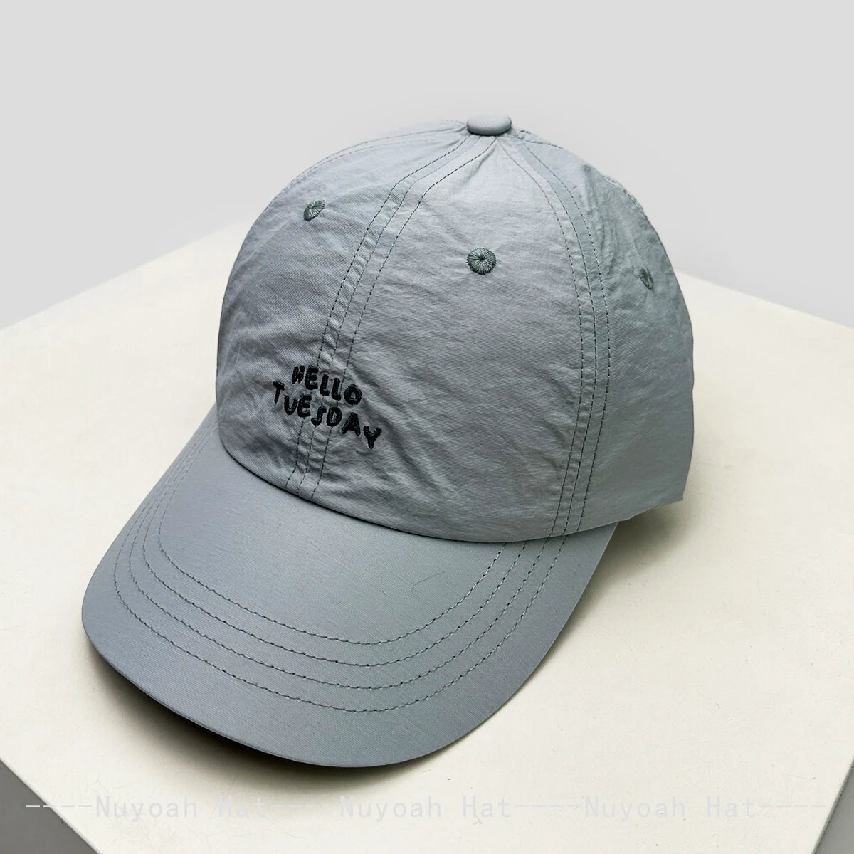 New Men Women Quick-dry Simple Embroidered Letters Baseball Hats Sunshade Travel Breathable Peaked Caps Versatile Fashion ins