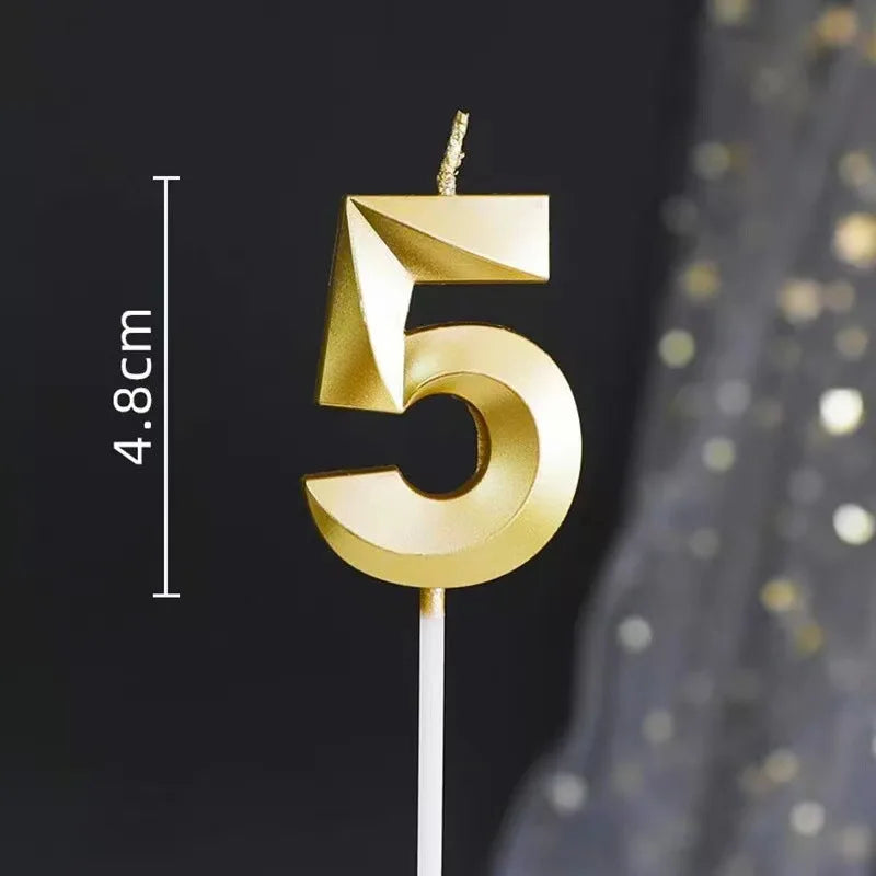 1pc Age Number Candle, Birthday Cake Candle, Creative Party Event Celebration Anniversary Cake Decoration
