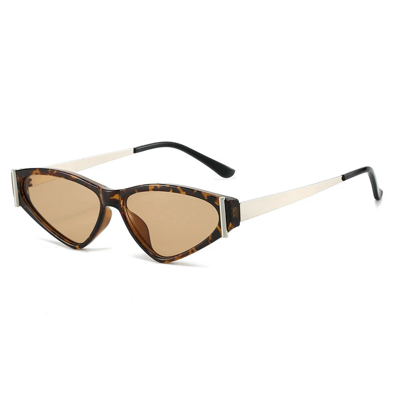 JNPCXI New Ins Popular Fashion Cat Eye Women Sunglasses Shades UV400 Retro Candy Color Men Sun Glasses