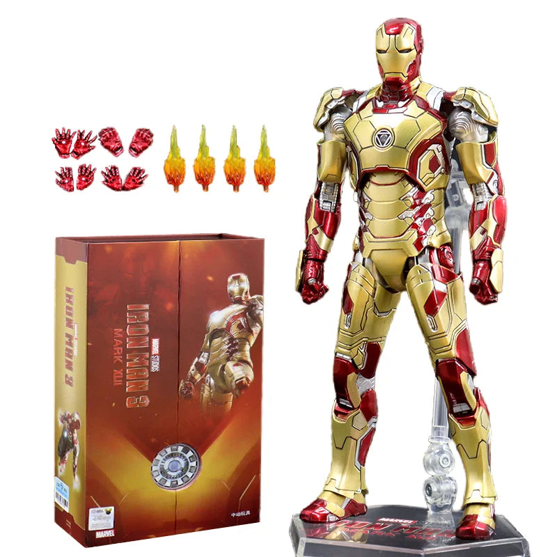 ZD Toys Iron Man Action Figure Red Snapper Iron Man MK 24 MK 22 MK 47 Legends