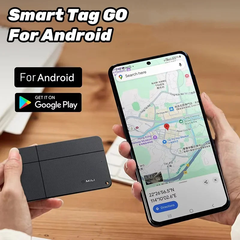 MiLi Go Smart GPS Tracker Card Bluetooth Anti-Lost Device Android Find My MiTag
