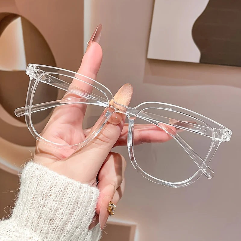 3 Pairs of Retro Classic Fashionable Glasses Unisex Suitable for Daily and Office Use