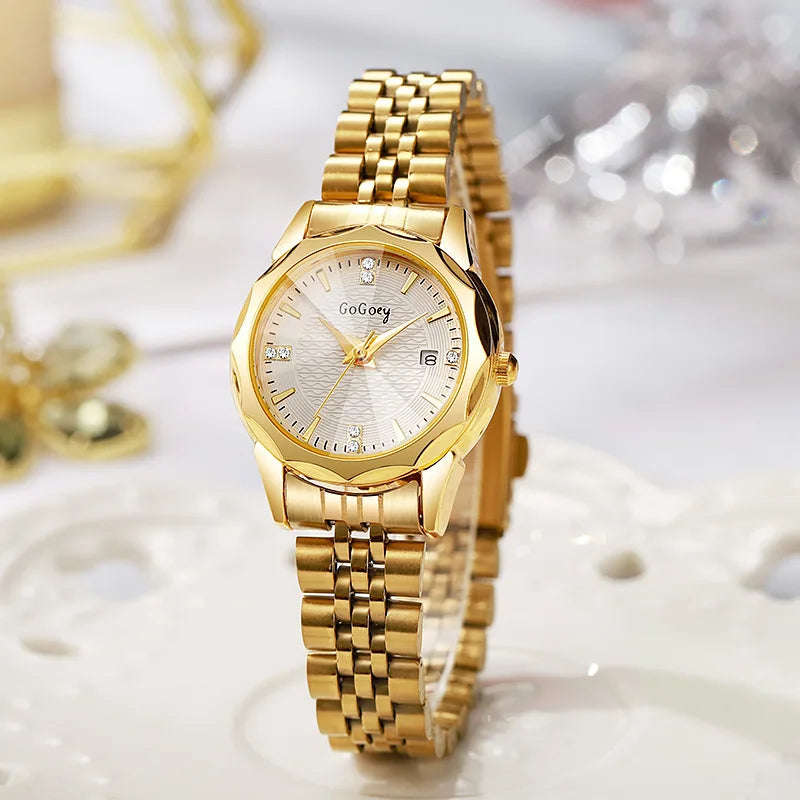 Fashion Elegant Women's Wristwatch High Quality Luxury Watch Women Original Steel Casual Quartz Ladies Watch Relógio Feminino